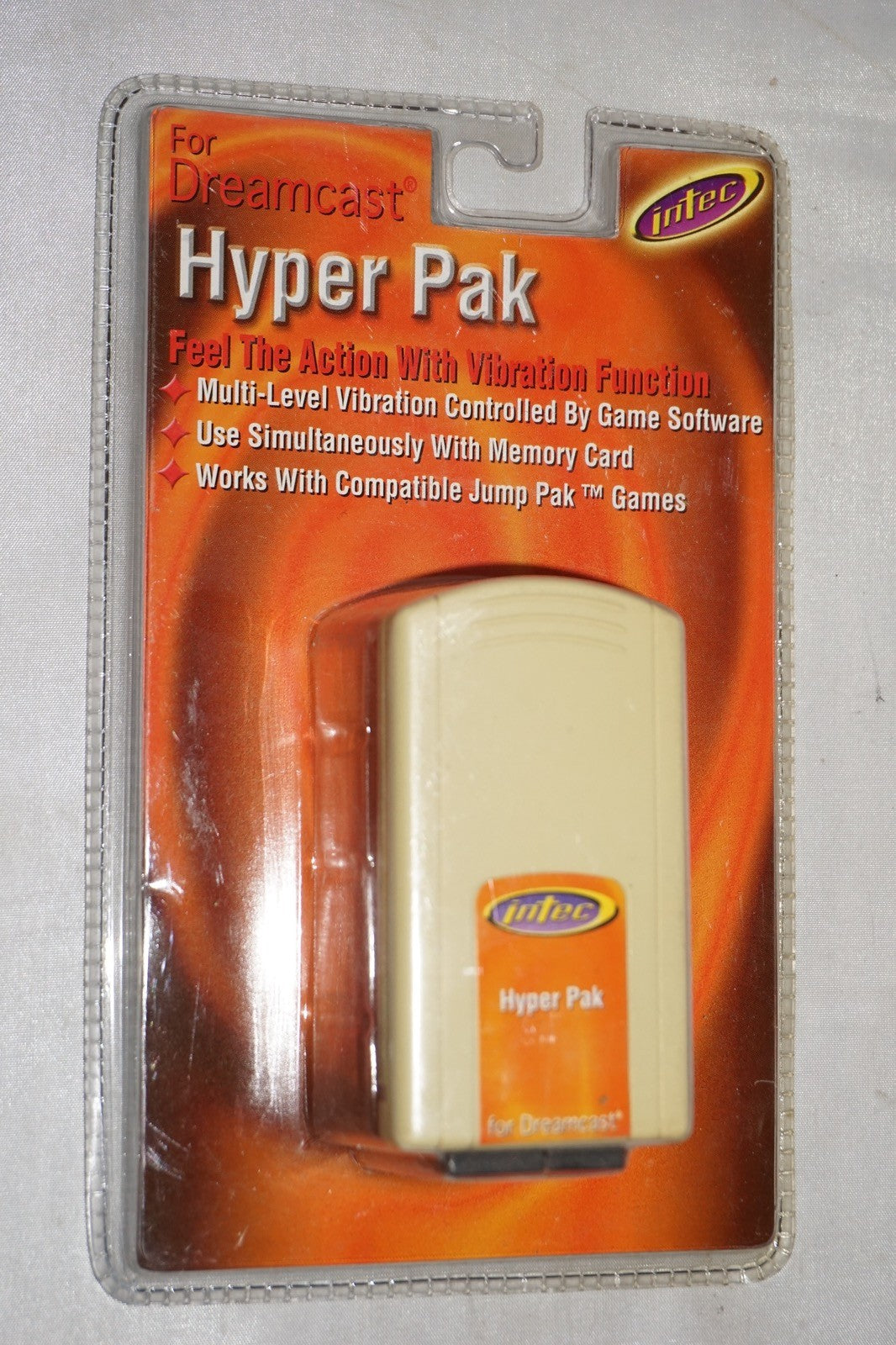 Intec Hyper Pak Rumble Pack (Sega Dreamcast) NEW Sealed