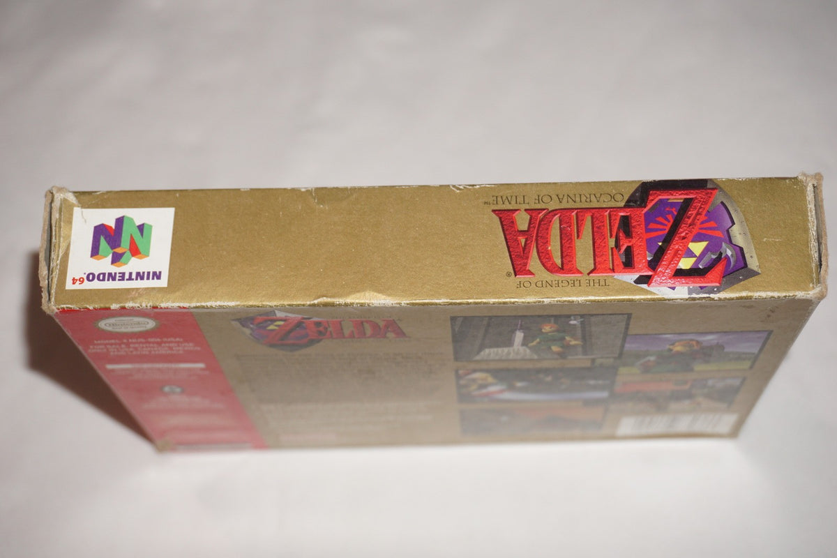 Legend of Zelda Ocarina of Time Collector's Gold (Nintendo 64 N64) Complete CIB