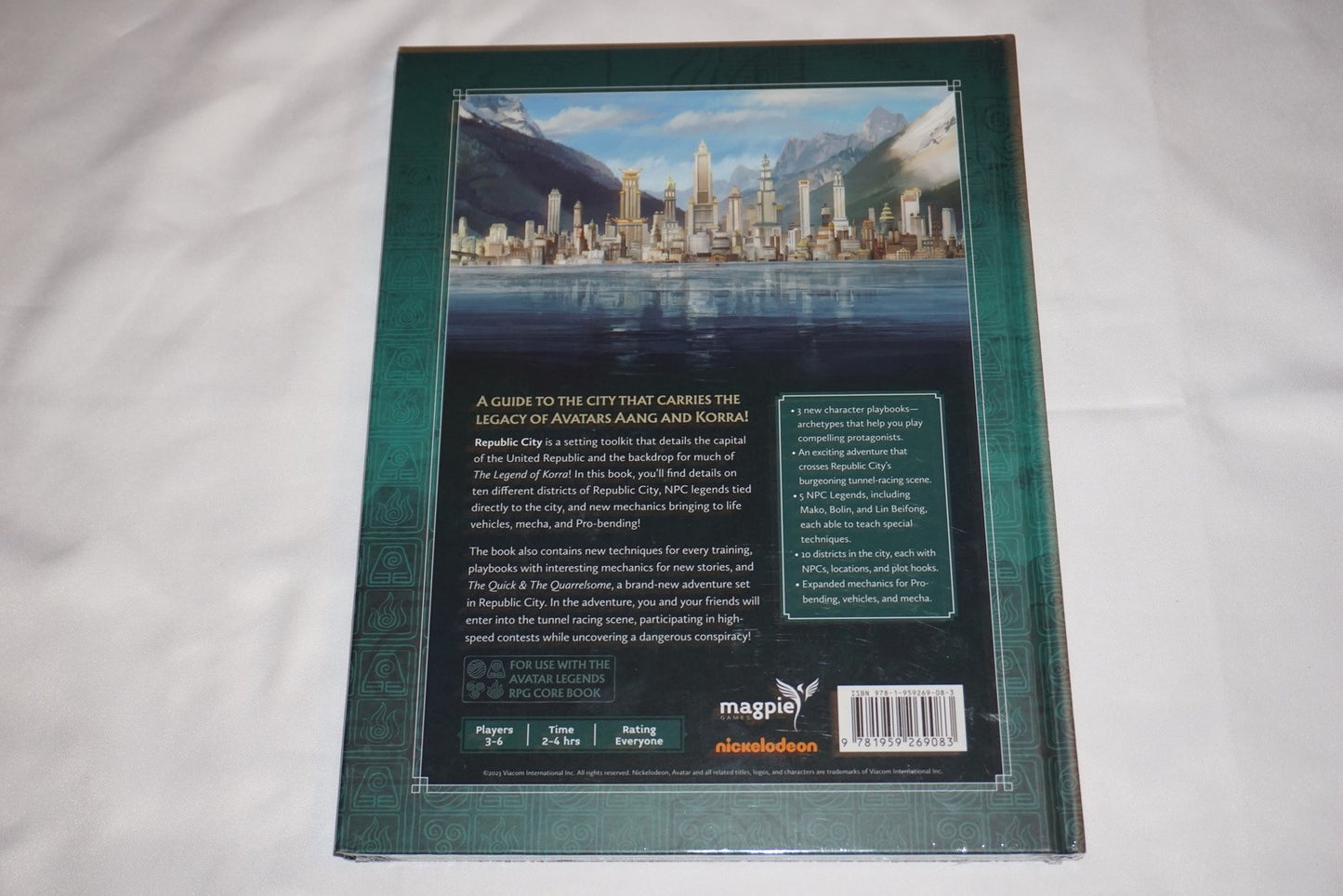 Avatar Legends: Republic City Hardcover Book NEW