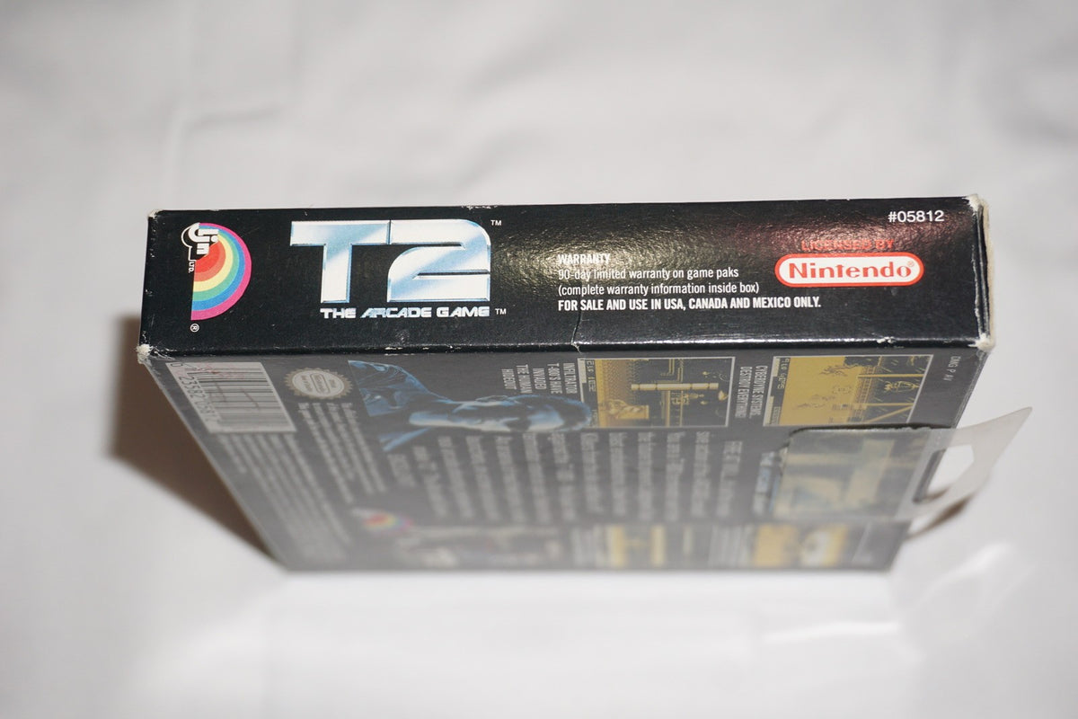 T2 Arcade Game Terminator 2 (Game Boy Gameboy) Complete in Box w/ Reg CIB