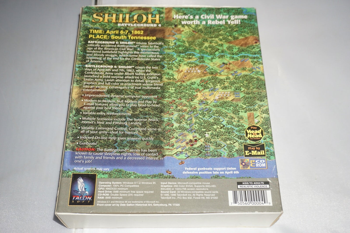 Shiloh Battleground 4 (PC) Complete in Box CIB
