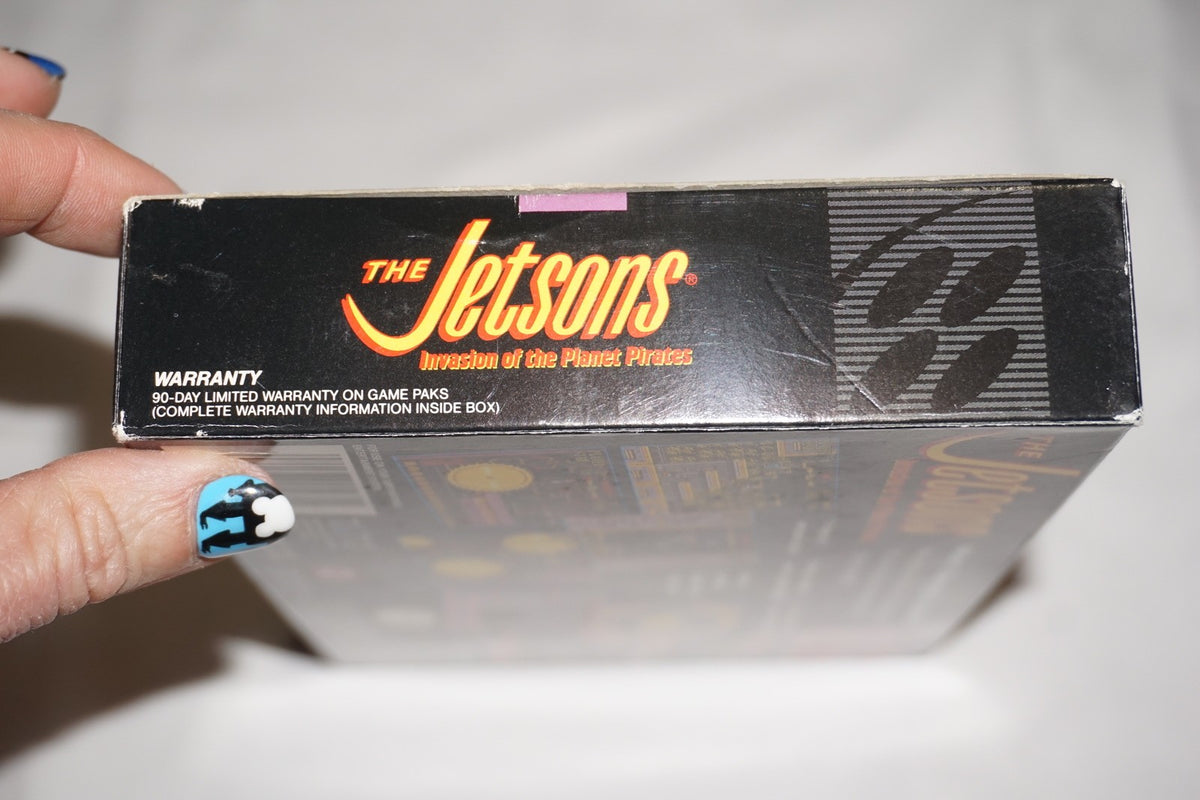 Jetsons Invasion of the Planet Pirates (Super Nintendo SNES) Complete in Box CIB