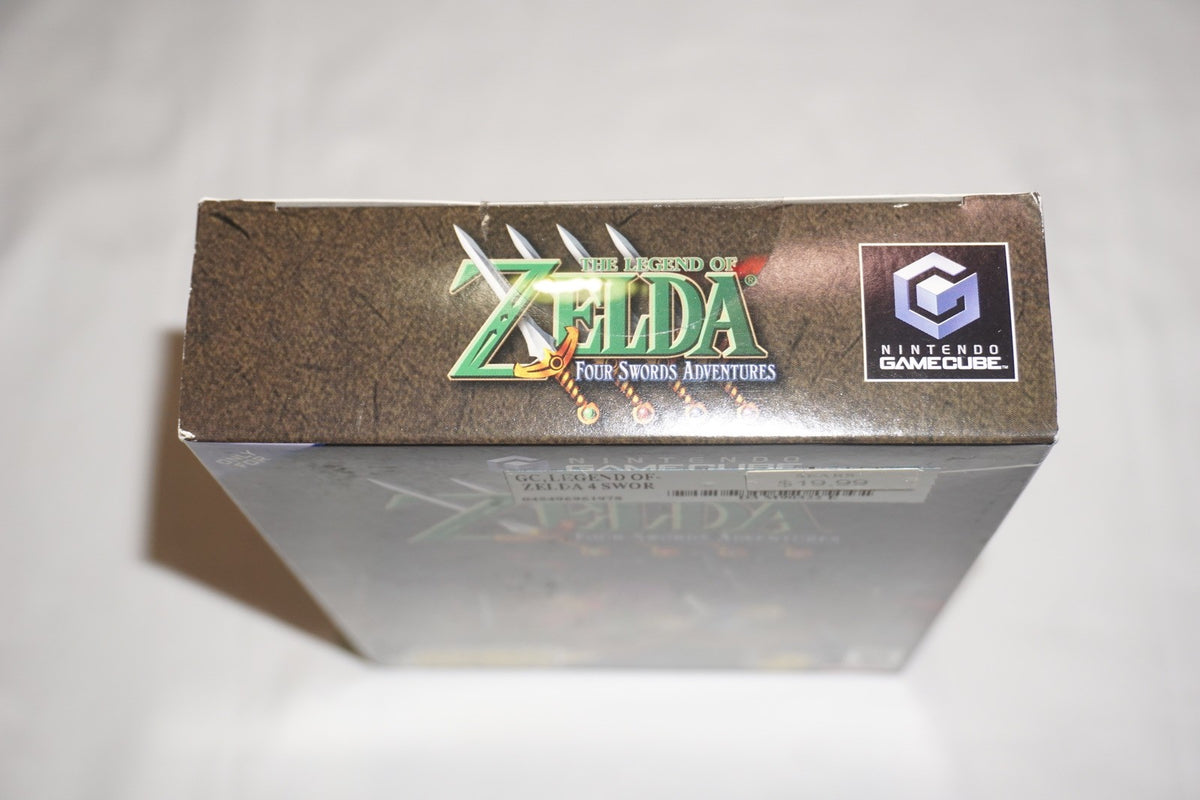 Legend of Zelda: Four Swords Adventures (Nintendo Gamecube) NEW Sealed Bundle