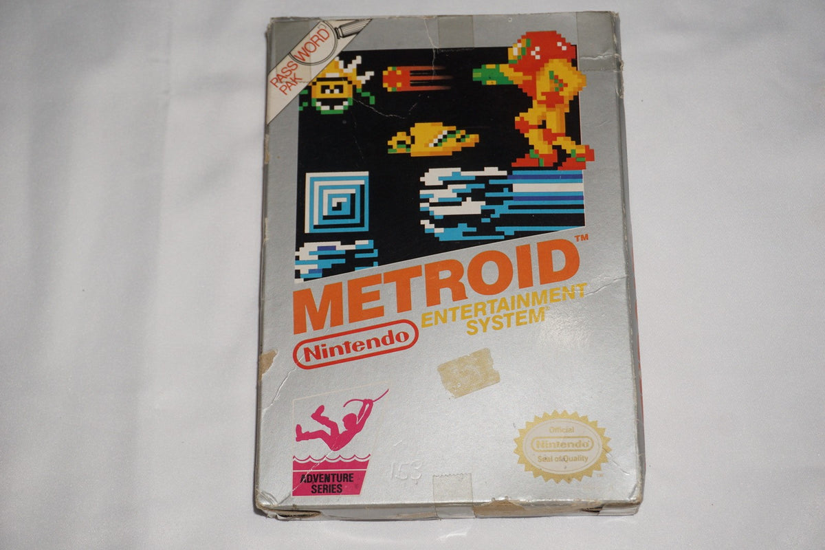 Metroid Silver (Nintendo NES) Complete in Box CIB