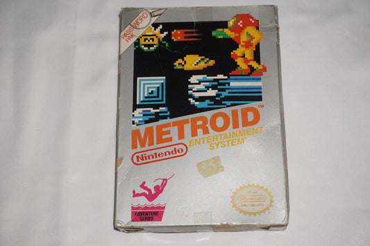 Metroid Silver (Nintendo NES) Complete in Box CIB