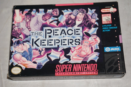 Peace Keepers (Super Nintendo SNES) Complete in Box CIB