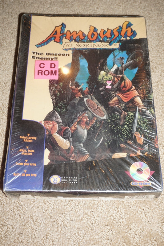 Ambush At Sorinor (PC) NEW In Box Factory Sealed
