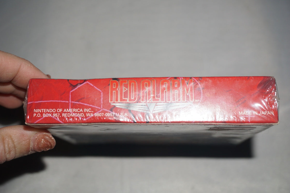 Red Alarm (Nintendo Virtual Boy) NEW Factory Sealed
