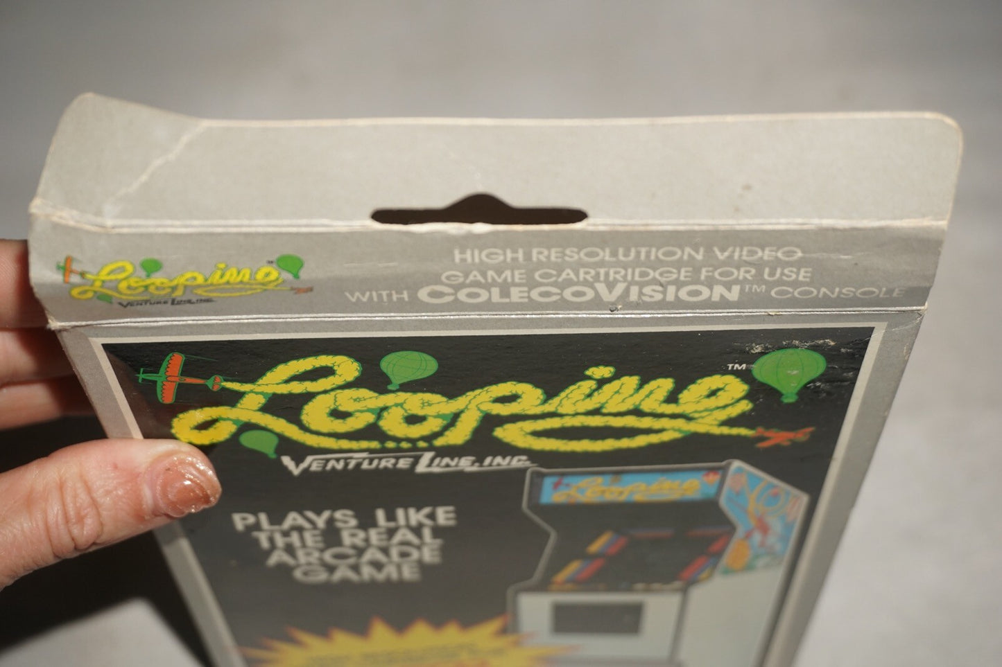 Looping (Colecovision) Complete In Box w/ Reg #2