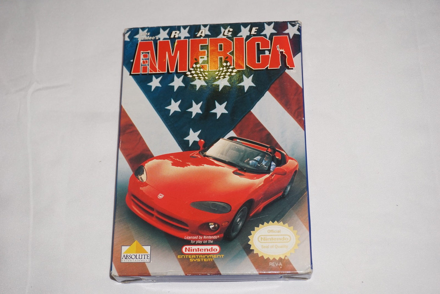 Race America (Nintendo NES) Complete in Box CIB