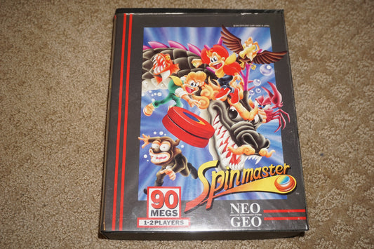 Spinmaster (Neo Geo AES English) Complete in Box