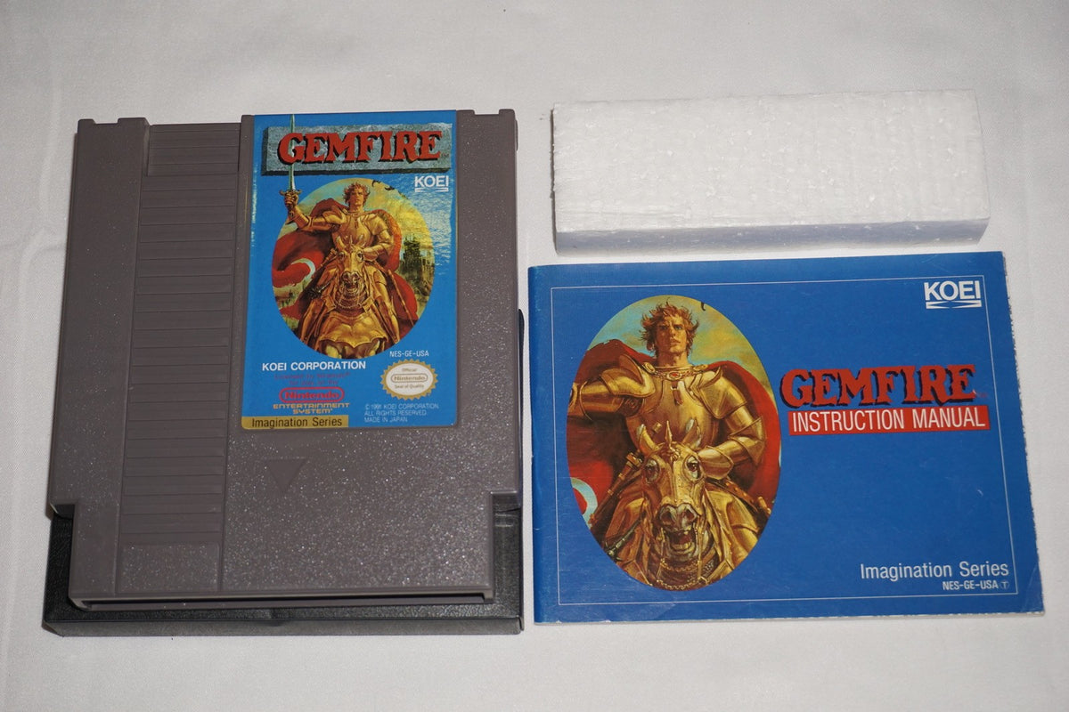 Gemfire (Nintendo NES) Complete in Box CIB