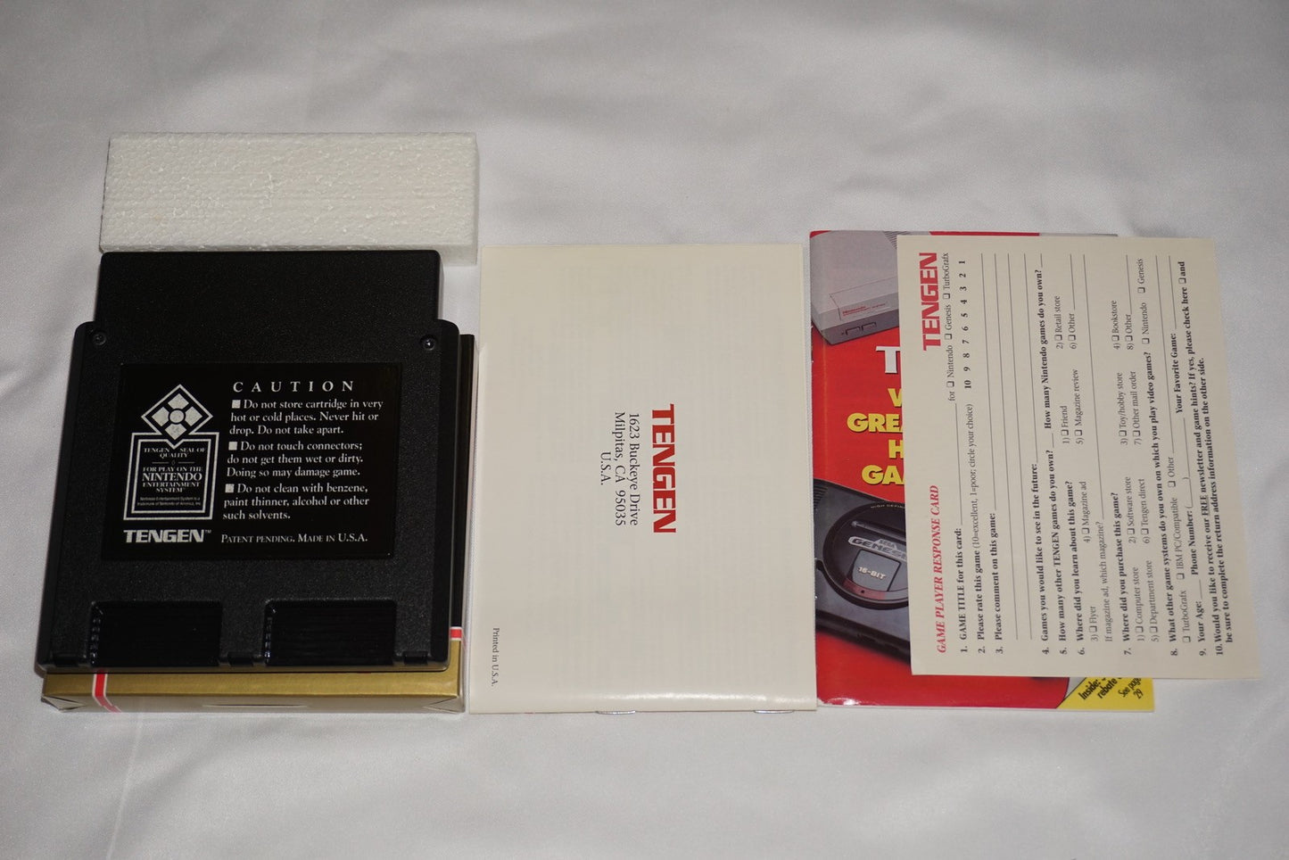 Klax (Nintendo NES) Complete in Box w/ Reg CIB