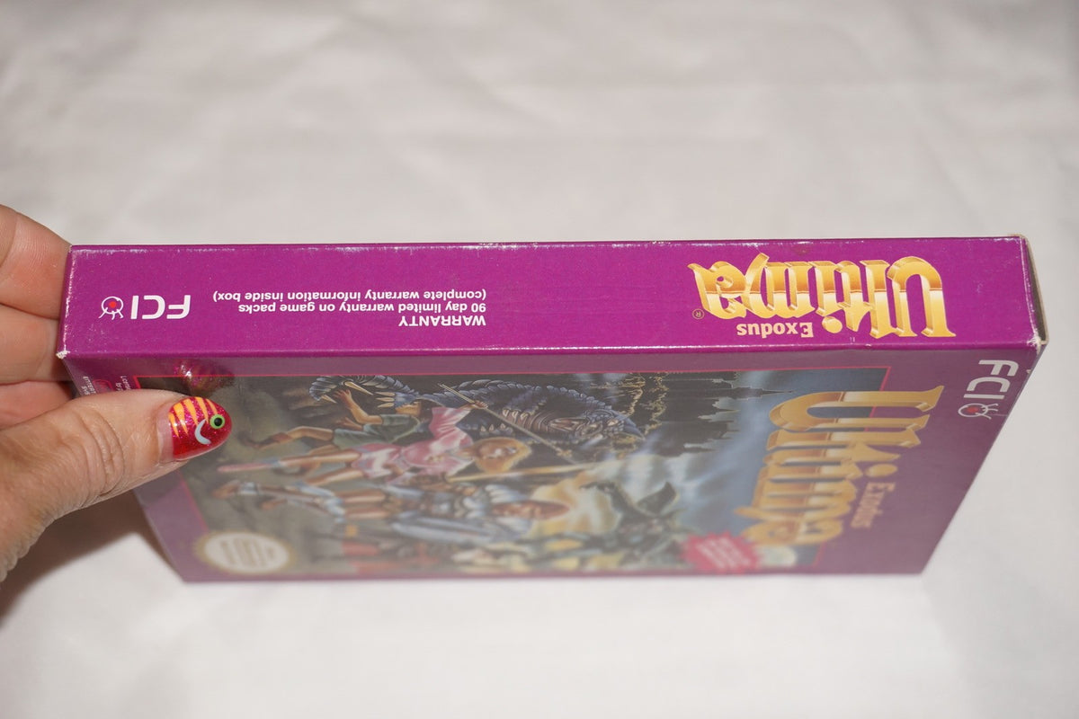Ultima Exodus (Nintendo NES) Complete in Box CIB