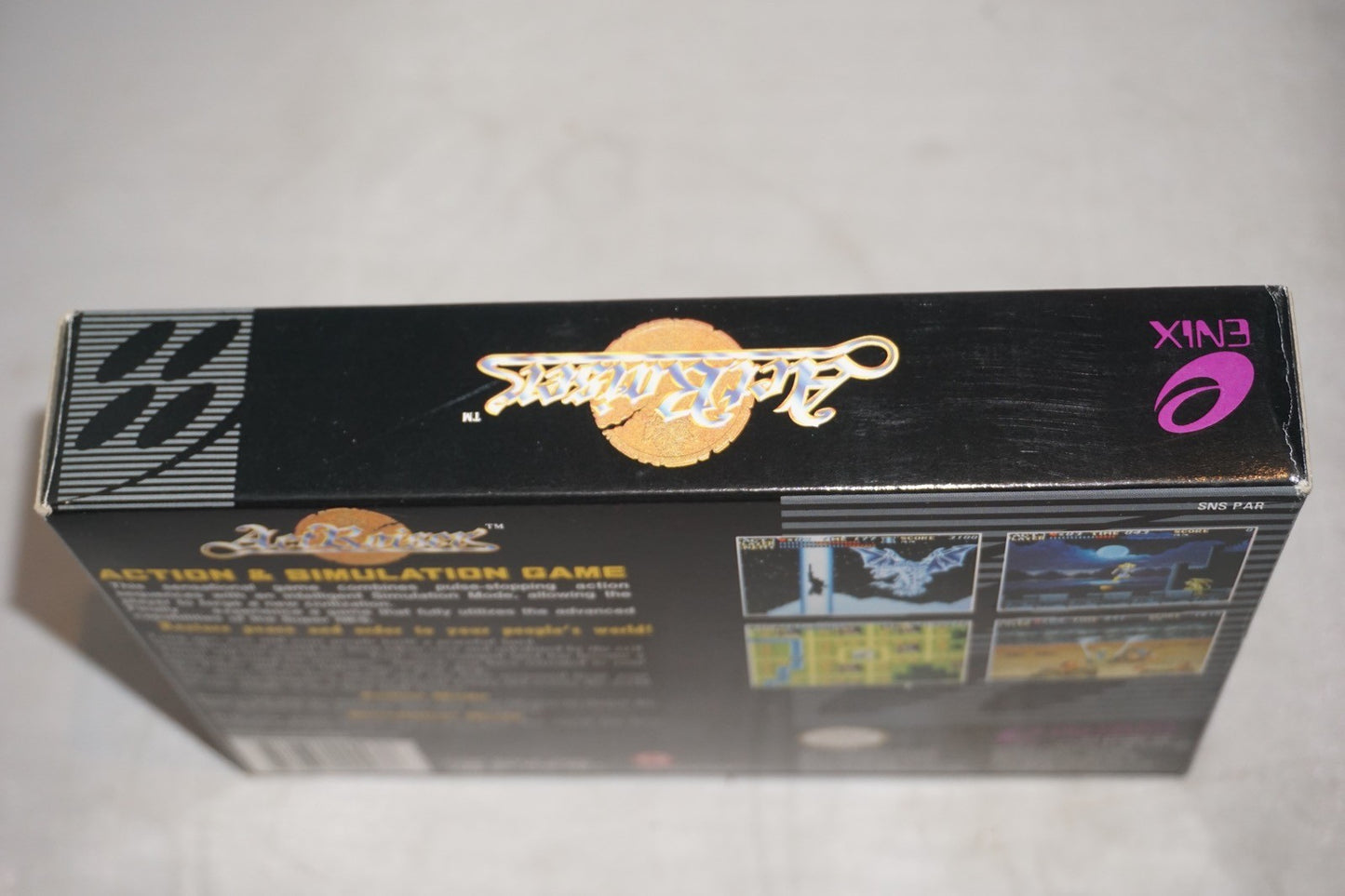 Actraiser 1 (Super Nintendo SNES) Complete in Box CIB