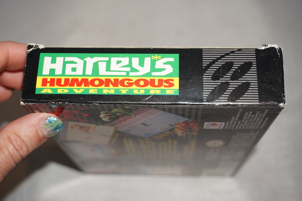 Harley's Humongous Adventure (Super Nintendo SNES) Complete in Box CIB