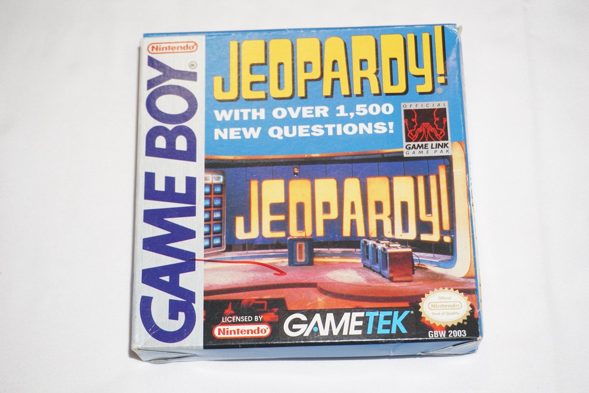 Jeopardy (Nintendo Game Boy Gameboy) Complete in Box w/ Reg CIB