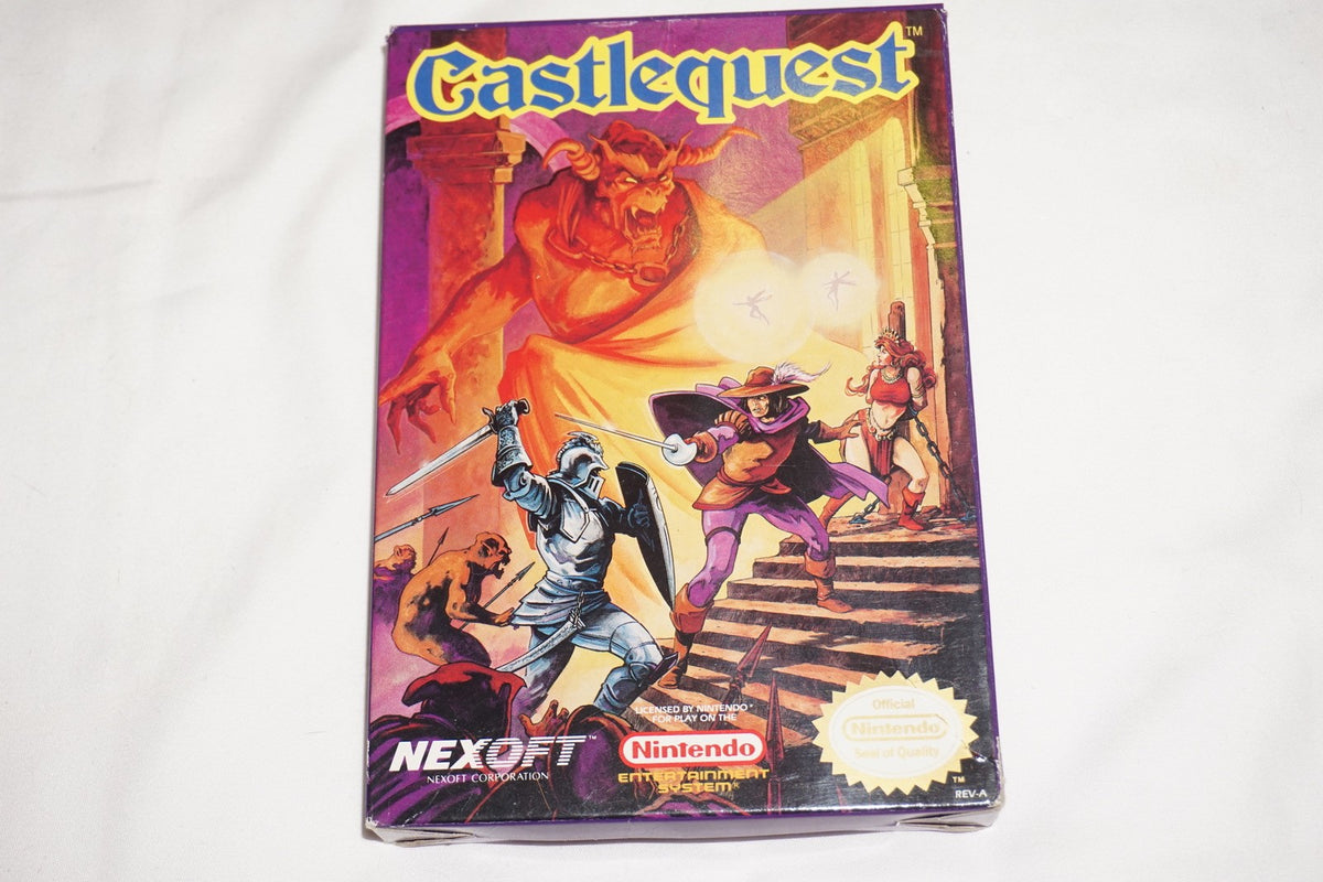 Castlequest (Nintendo NES) Complete in Box CIB