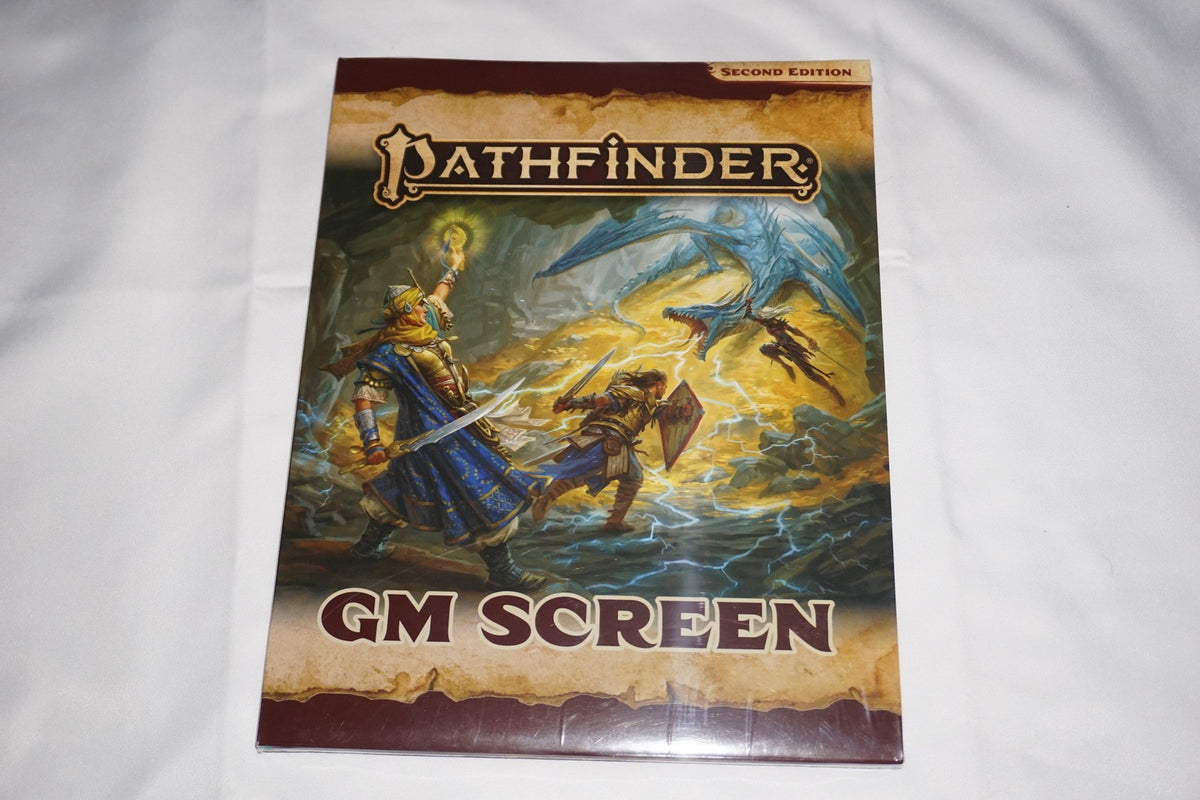 Pathfinder GM Screen 2E by Ekaterina Burmak and Paizo Staff 2019 Second Ed NEW