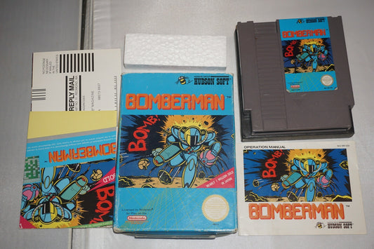 Bomberman (Nintendo NES) Complete in Box CIB