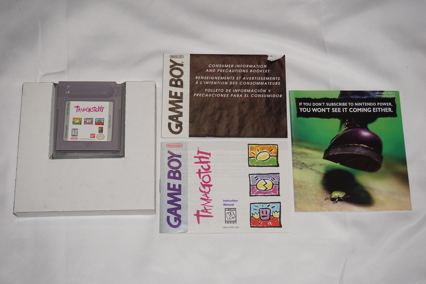 Tamagotchi (Nintendo Game Boy Gameboy) Complete in Box CIB