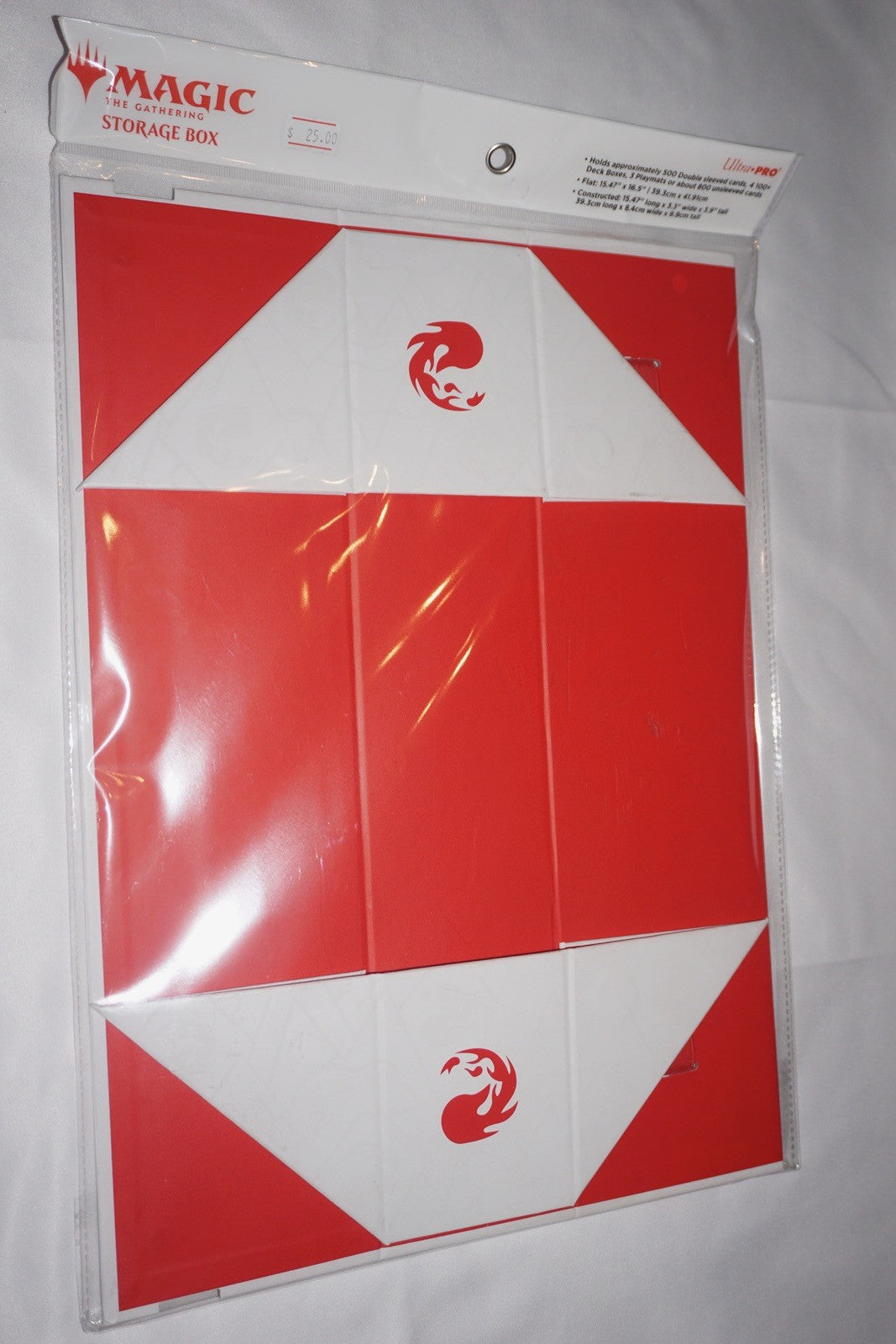 Magic the Gathering Mtg Flat Storage Box Mana 8 Mountain NEW