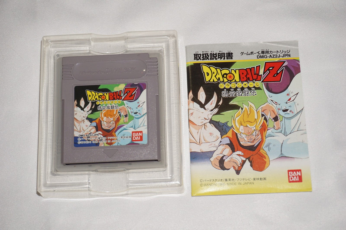 Dragonball Z Goku Gekitouden (Game Boy GameBoy) Complete in Box CIB Japan JP