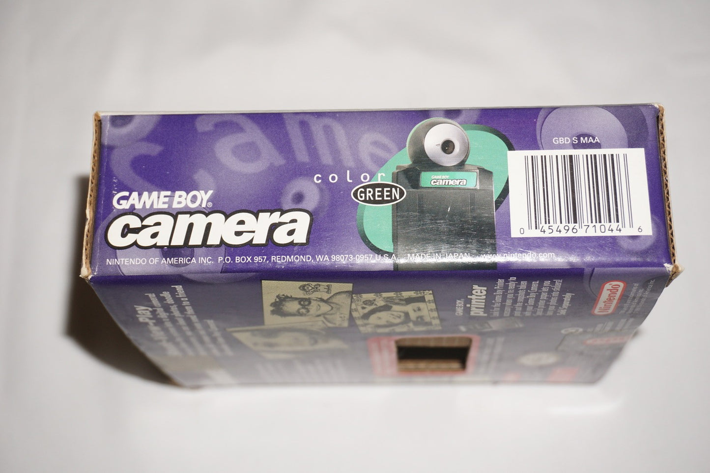 Green Camera (Nintendo Game Boy Gameboy) Complete in Box CIB Tested