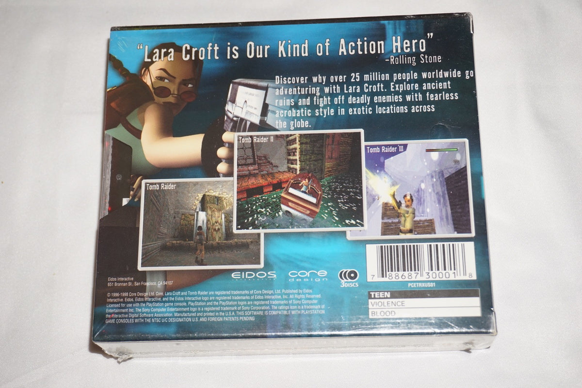 Tomb Raider Collectors (Sony Playstation 1 ps1) NEW Sealed