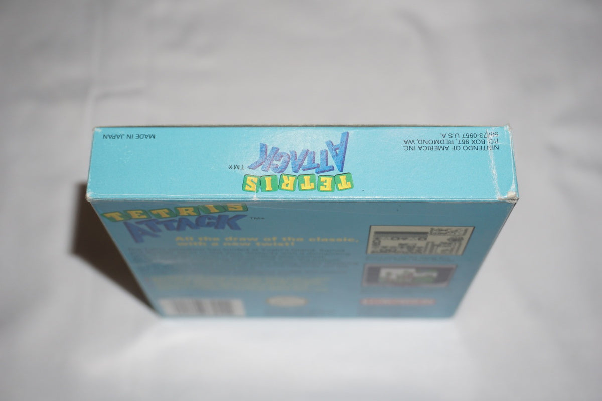 Tetris Attack (Nintendo Game Boy Gameboy) Complete in Box CIB