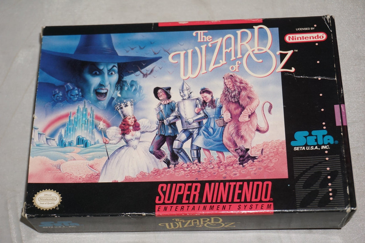 Wizard of Oz (Super Nintendo SNES) Complete in Box CIB