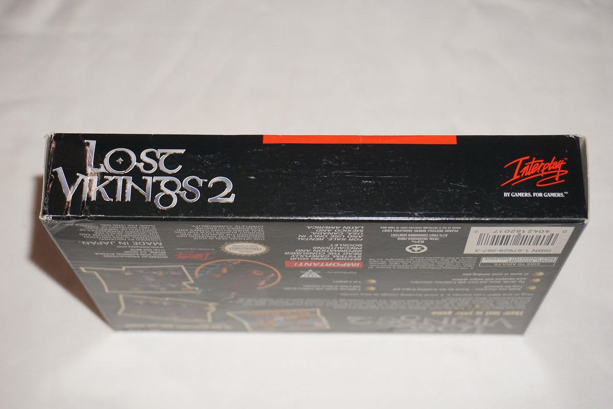 Lost Vikings 2 (Super Nintendo SNES) Complete in Box CIB