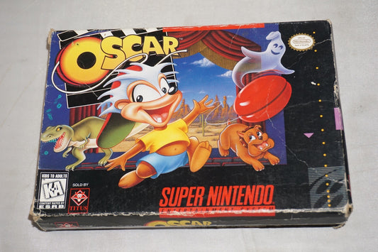 Oscar (Super Nintendo SNES) Complete in Box CIB