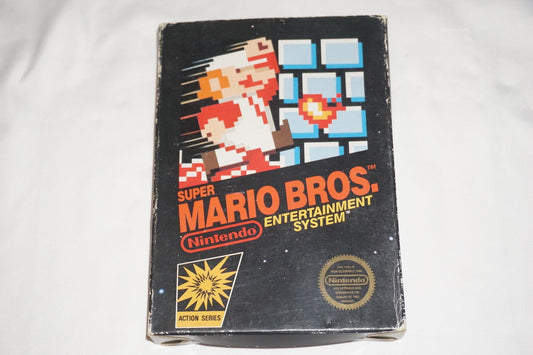Super Mario Bros 5 Screw Hangtab (Nintendo NES) Complete in Box CIB