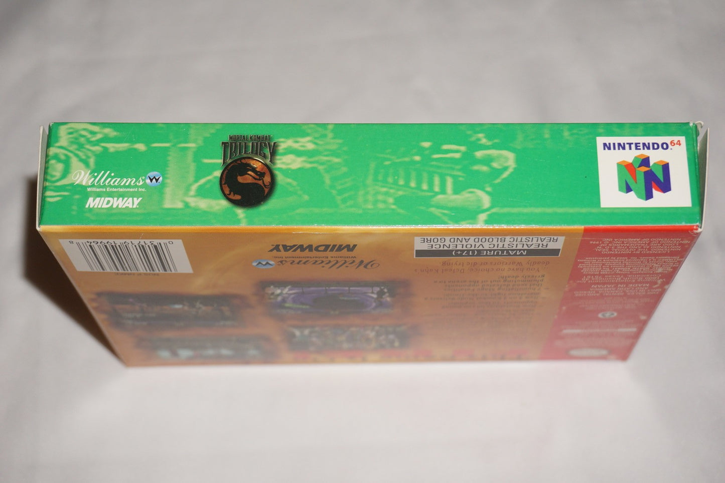 Mortal Kombat Trilogy (Nintendo 64 N64) Complete in Box w/ Reg Poster CIB
