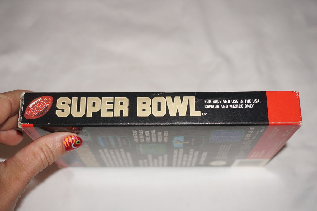 Tecmo Super Bowl (Nintendo NES) Complete in Box CIB