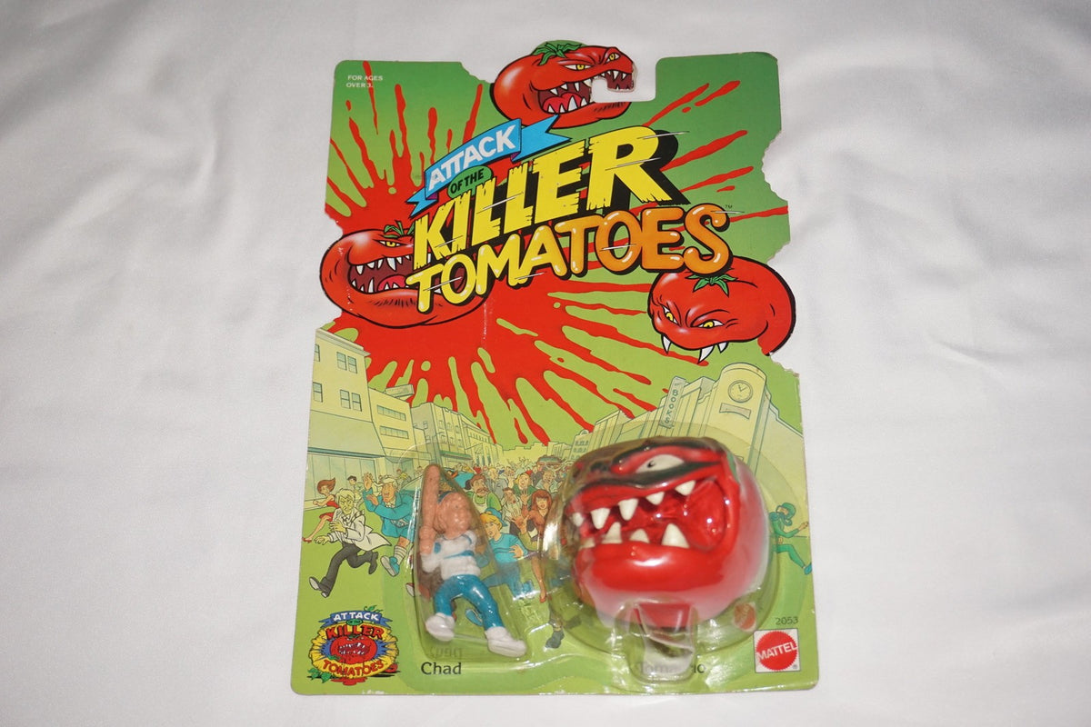 Attack of the Killer Tomatoes Chad Figure NEW Sealed Vintage 1991