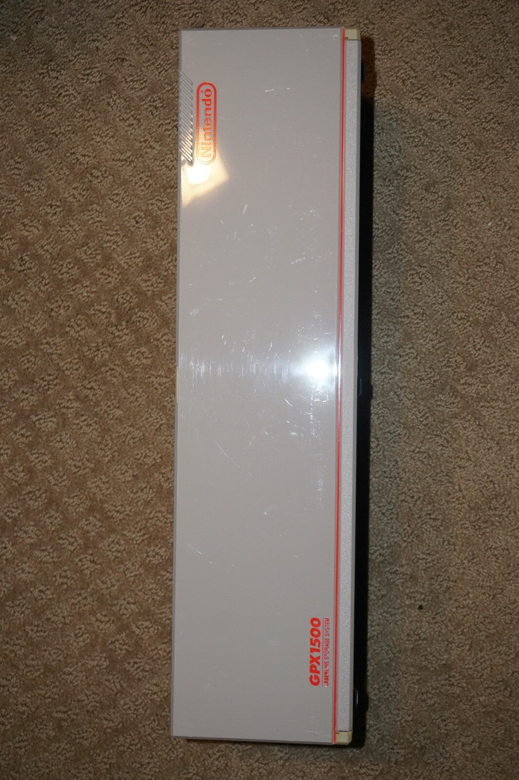 GPX 1500 Laserline Game Pak Storage Case (Nintendo NES) w/ Box Vintage Official