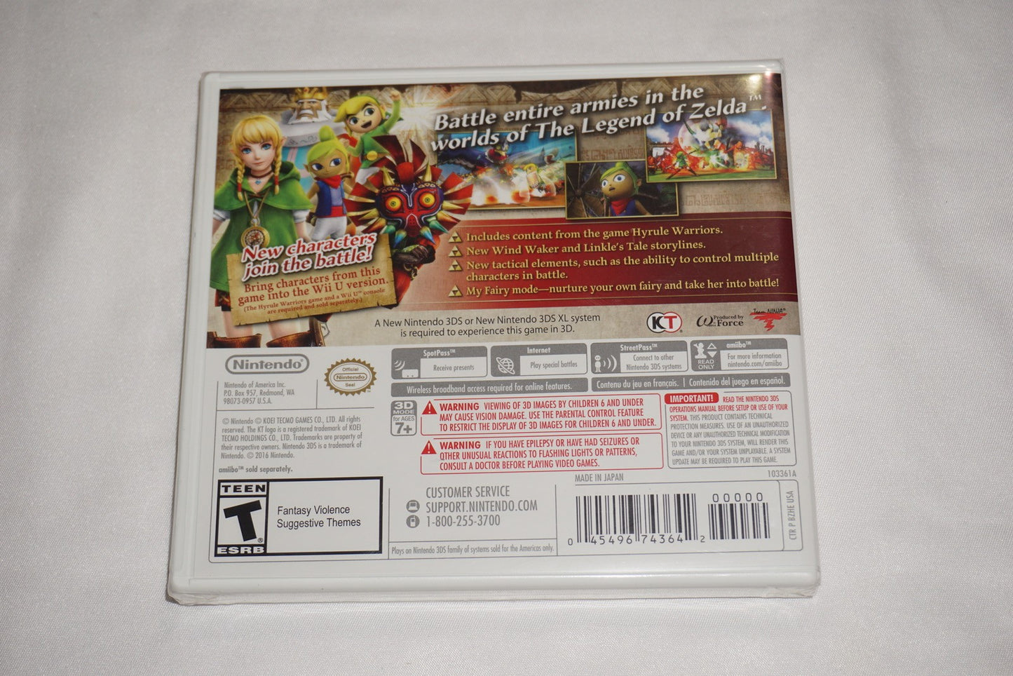 Hyrule Warriors Legends (Nintendo 3DS) NEW Sealed