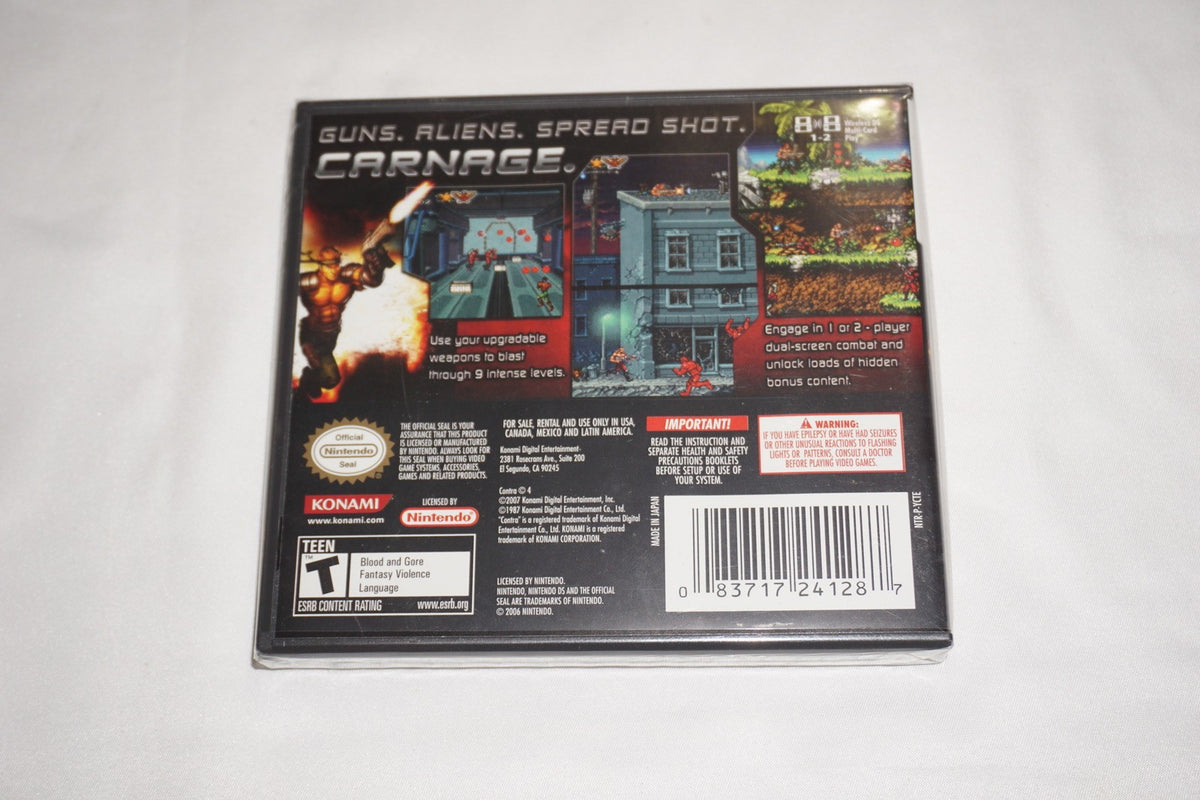 Contra 4 (Nintendo DS) NEW Sealed