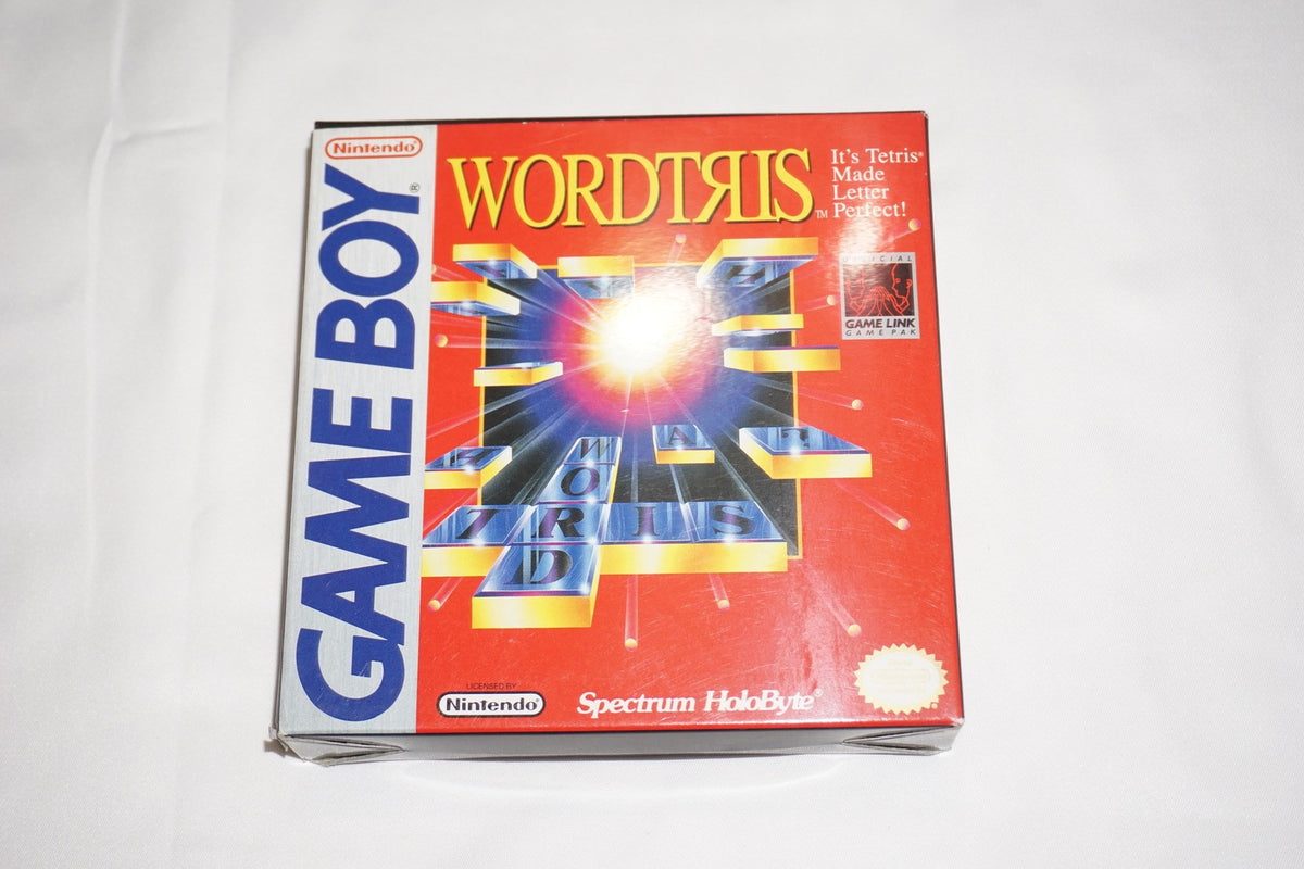Wordtris (Game Boy Gameboy) Complete in Box w/ Reg CIB