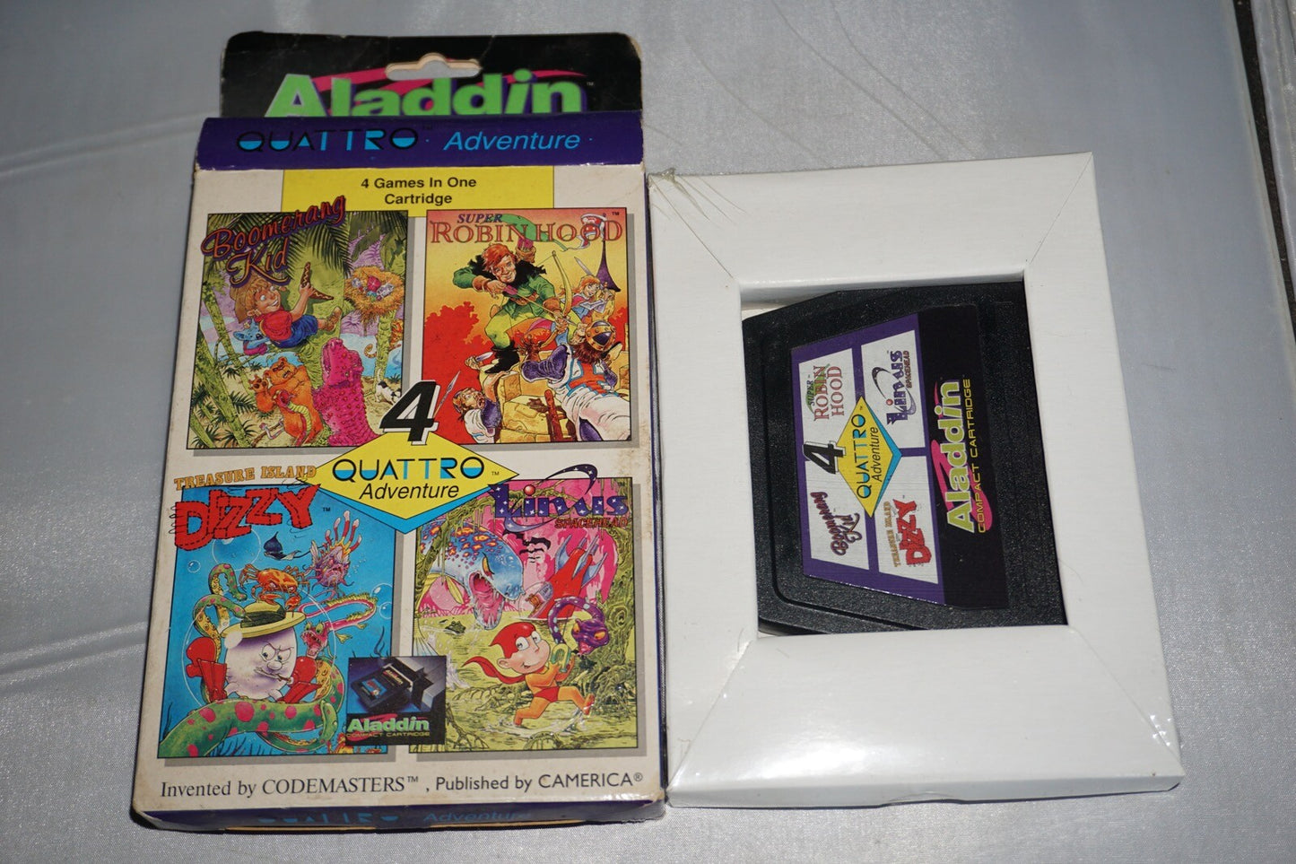 Quattro Adventure (Nintendo NES) NEW in Box