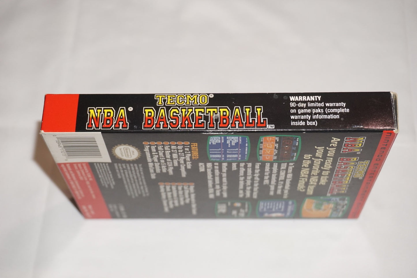Tecmo NBA Basketball (Nintendo NES) Complete in Box CIB
