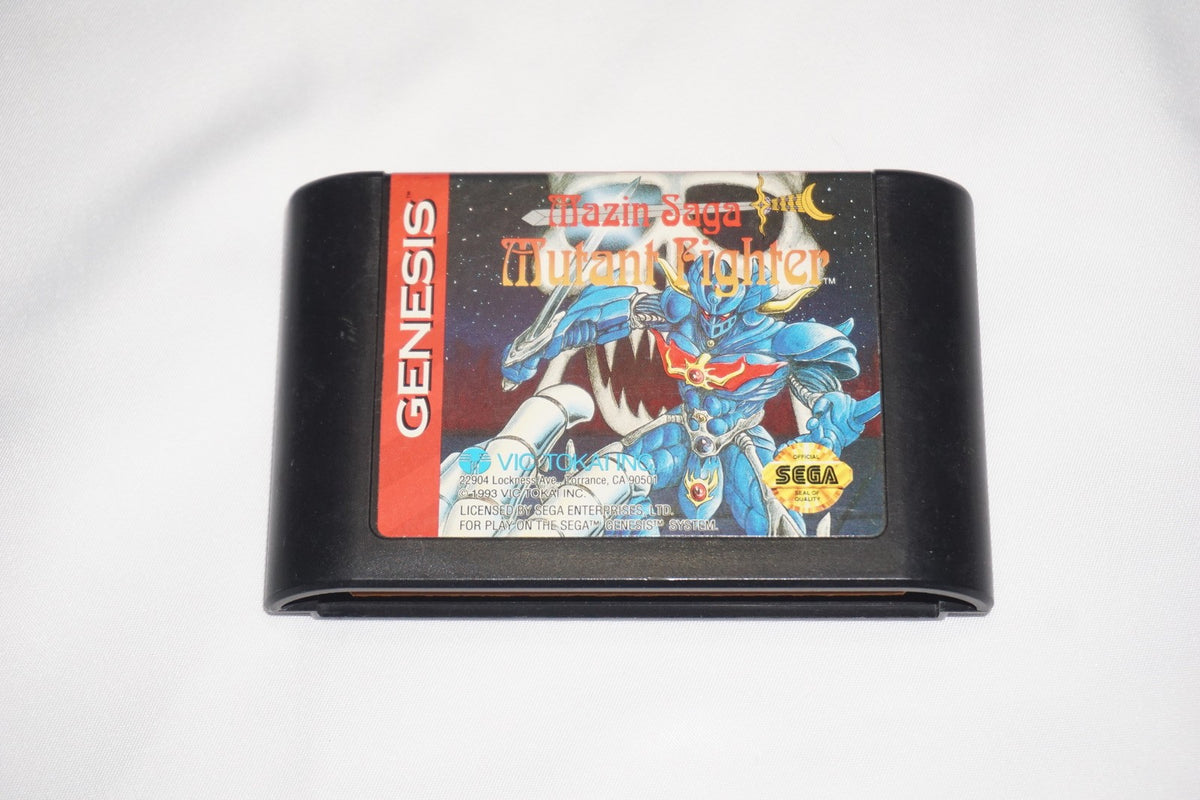 Mazin Saga: Mutant Fighter (Sega Genesis) Cart Only