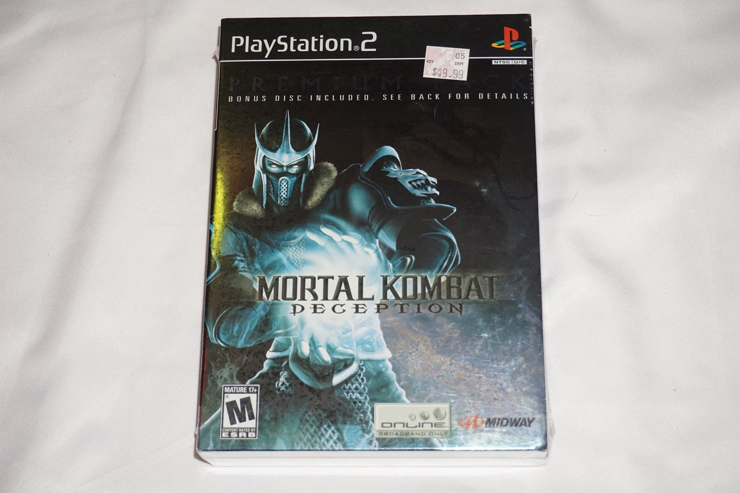 Mortal Kombat Deception Premium Pack (Sony Playstation 2 ps2) NEW Sealed