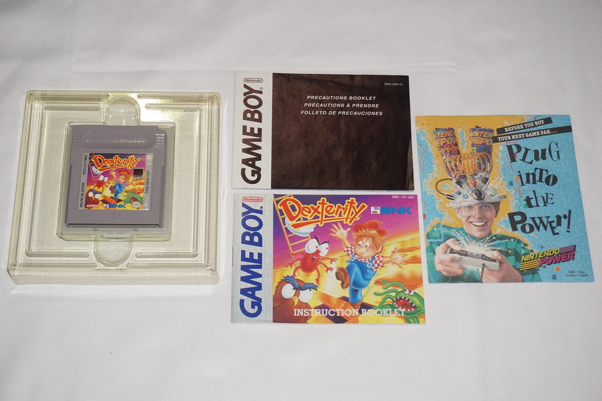 Dexterity (Nintendo Game Boy Gameboy) Complete in Box CIB
