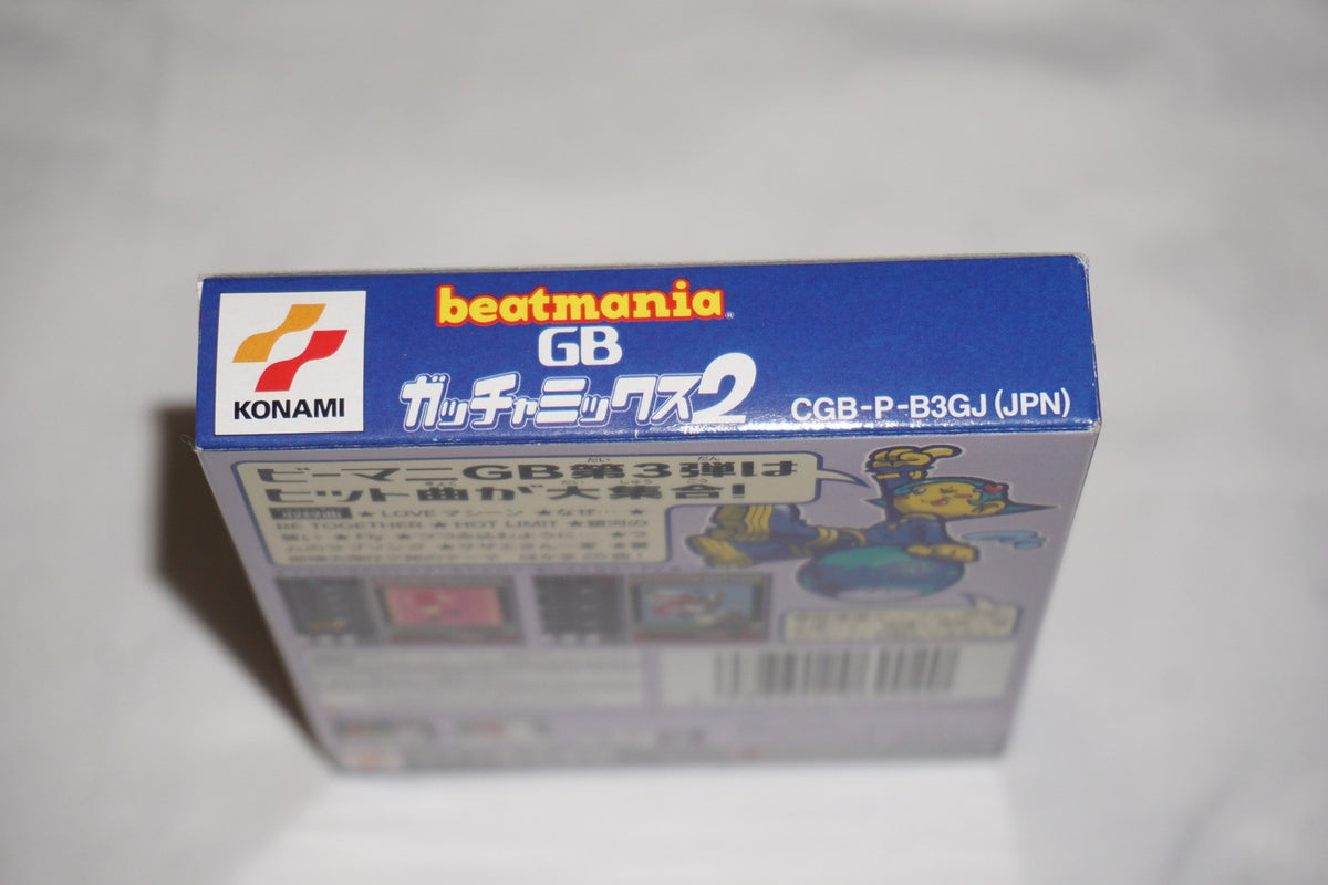 Beatmania Gacha Mix 2 (Game Boy Color GameBoy) Complete in Box CIB Japan Import