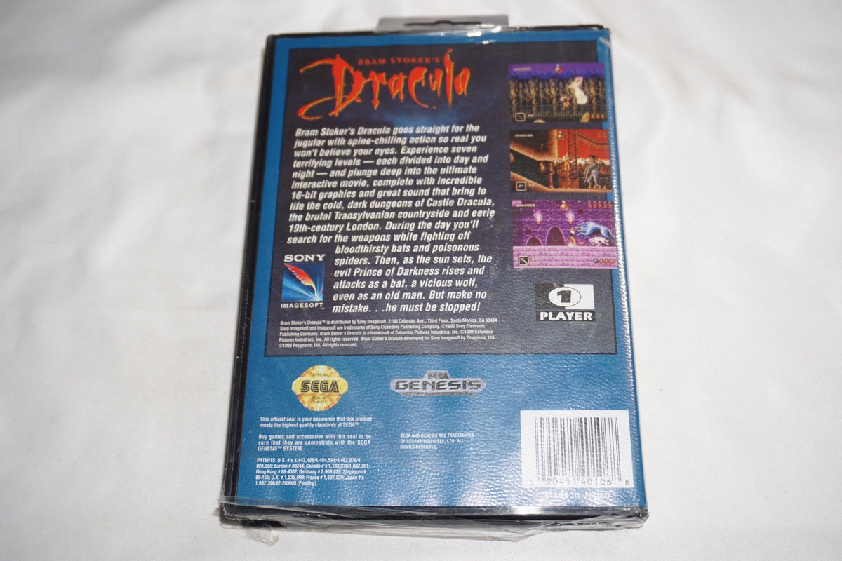 Bram Stoker's Dracula (Sega Genesis) NEW Sealed