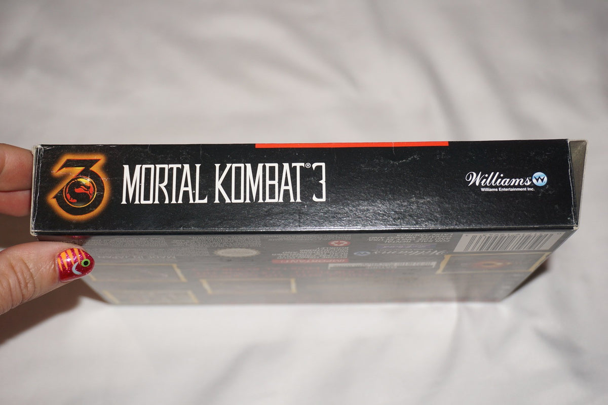 Mortal Kombat 3 III (Super Nintendo SNES) Complete in Box w/ Reg CIB