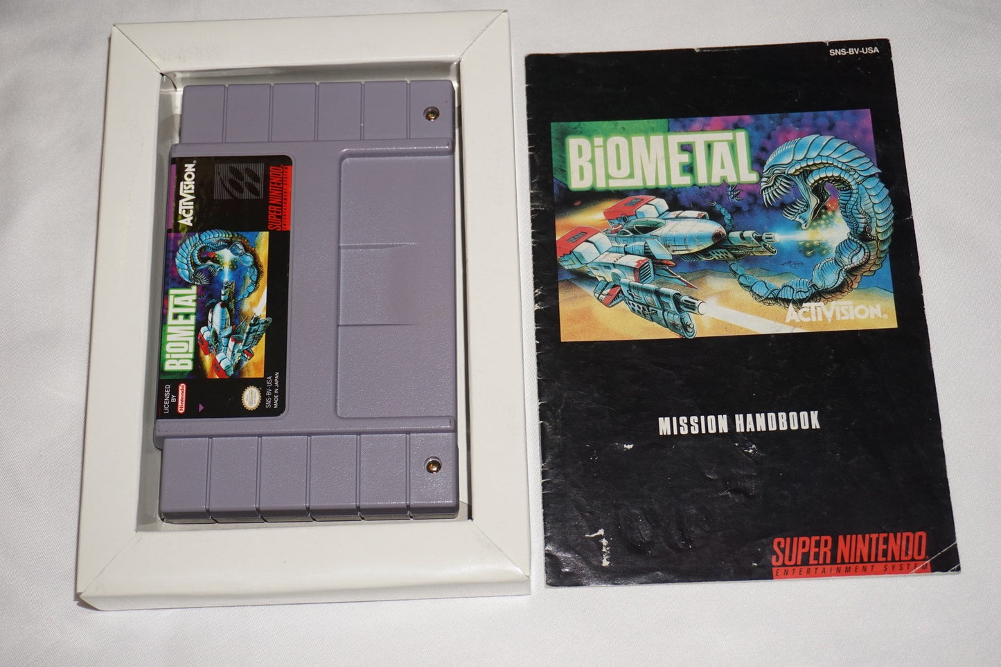 Biometal (Super Nintendo SNES) Complete in Box CIB